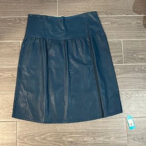 Brand new faux leather skirt size XL/8/10